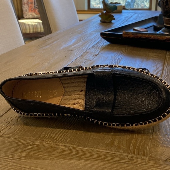 Mi.im black leather loafer style shoe size 8.5 - Picture 4 of 7